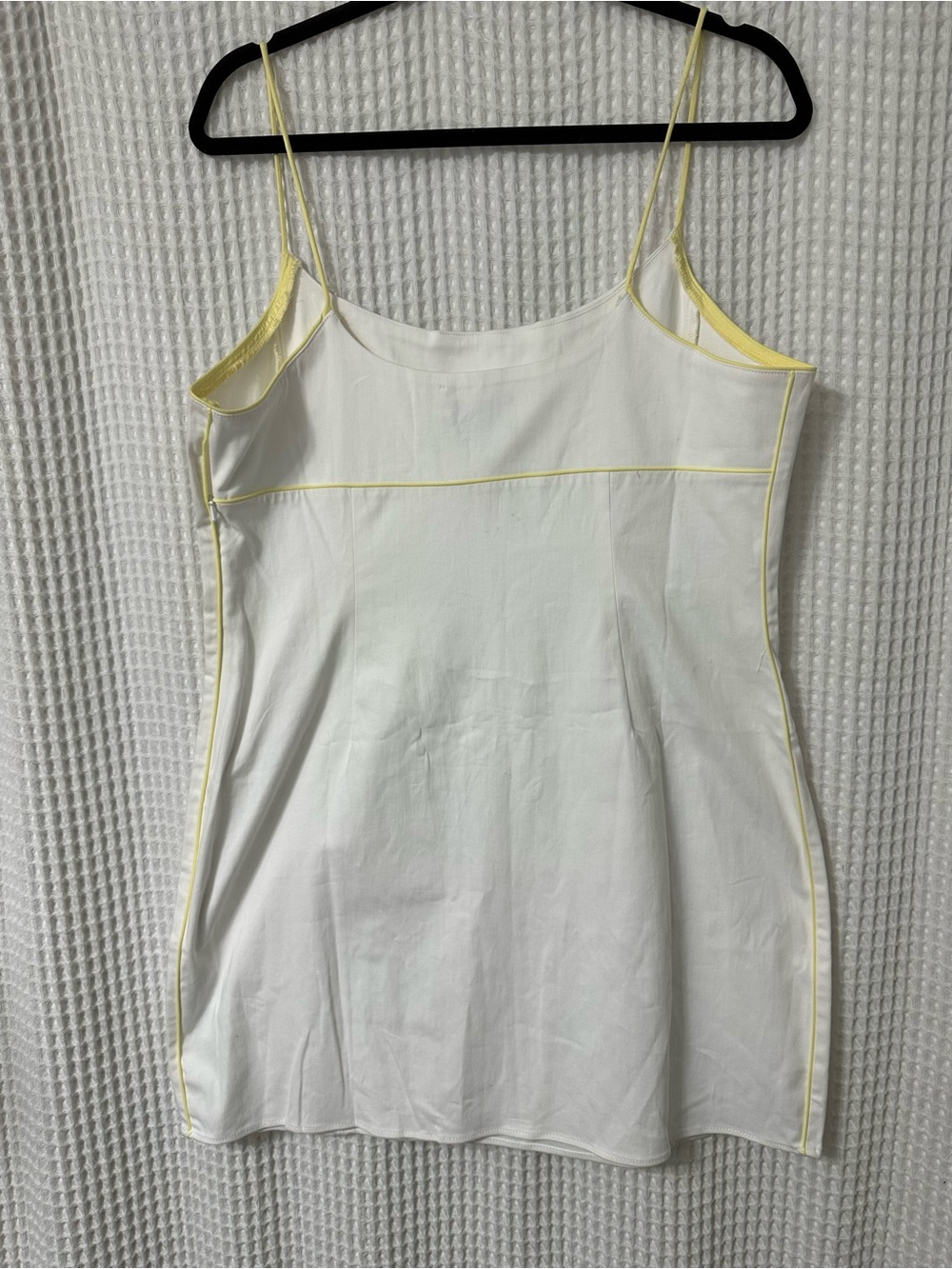 ASOS Mini Dress With Yellow Trim - Picture 3 of 7